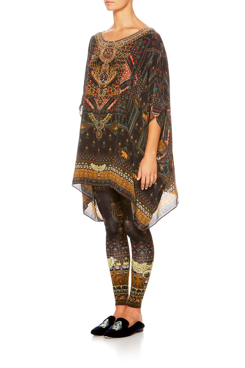 BLISS OF BOHEMIA SHORT ROUND NECK KAFTAN