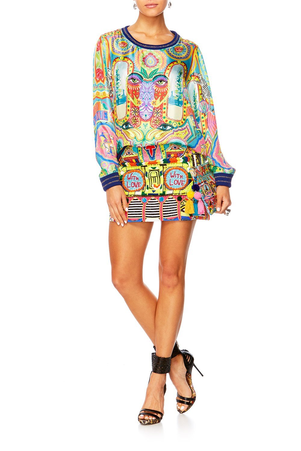 BOUNDLESS BLISS MINI SKIRT