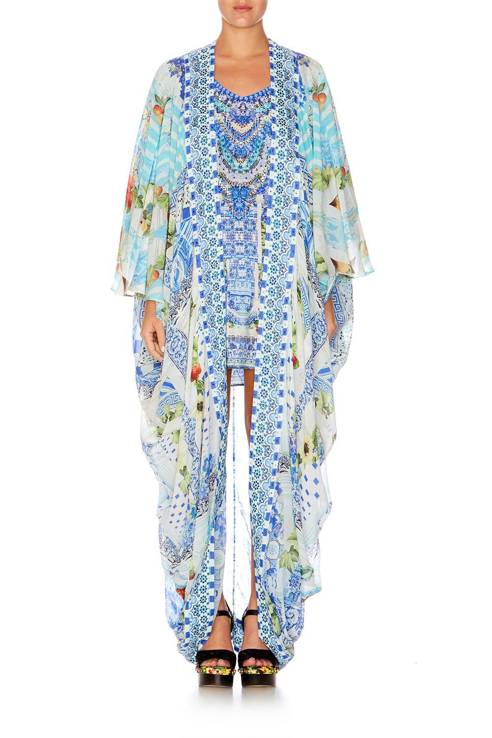 CAMILLA A NIGHT TO REMEMBER LONG CAPE