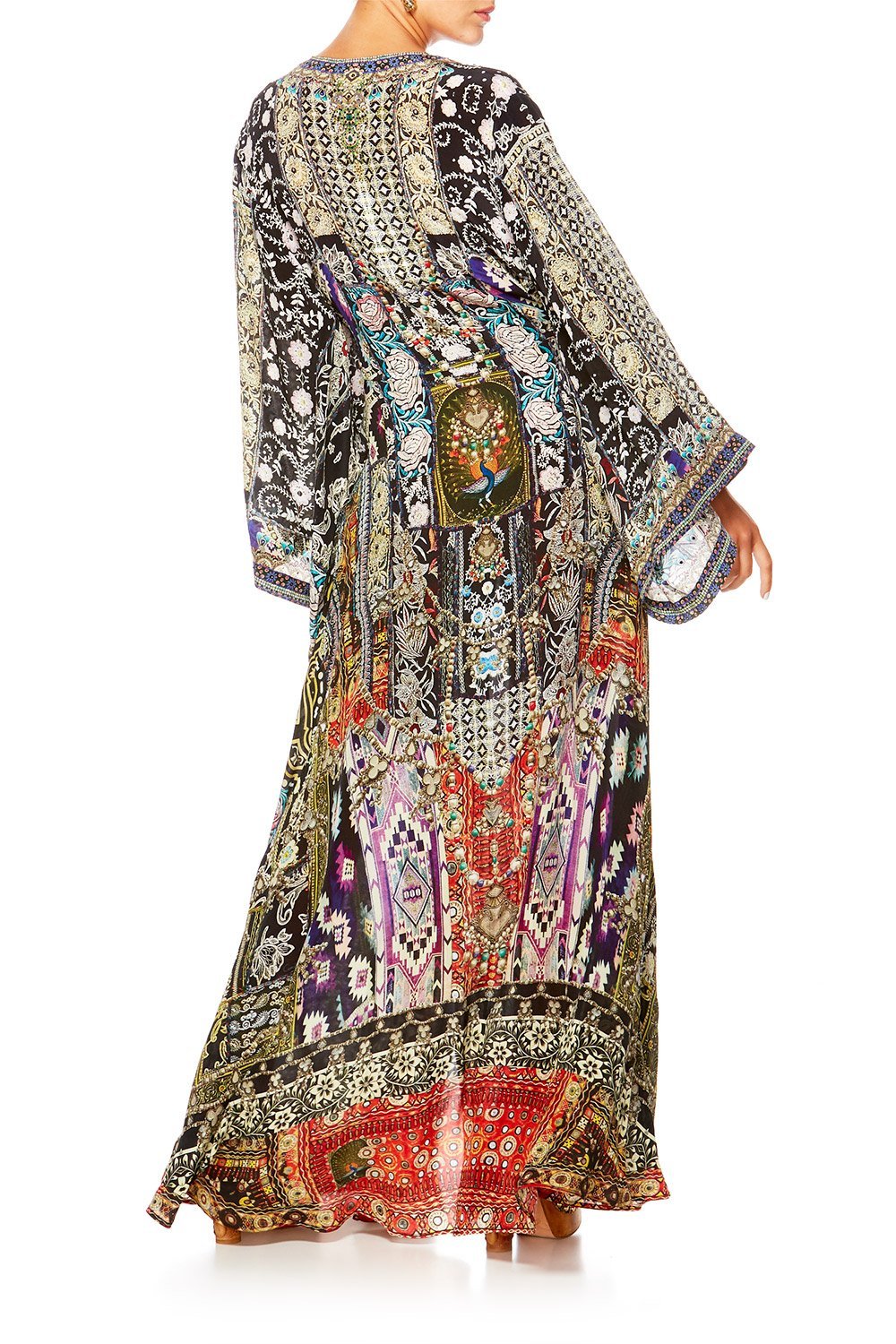 CAMILLA JAGGIS KINGDOM KIMONO WRAP DRESS