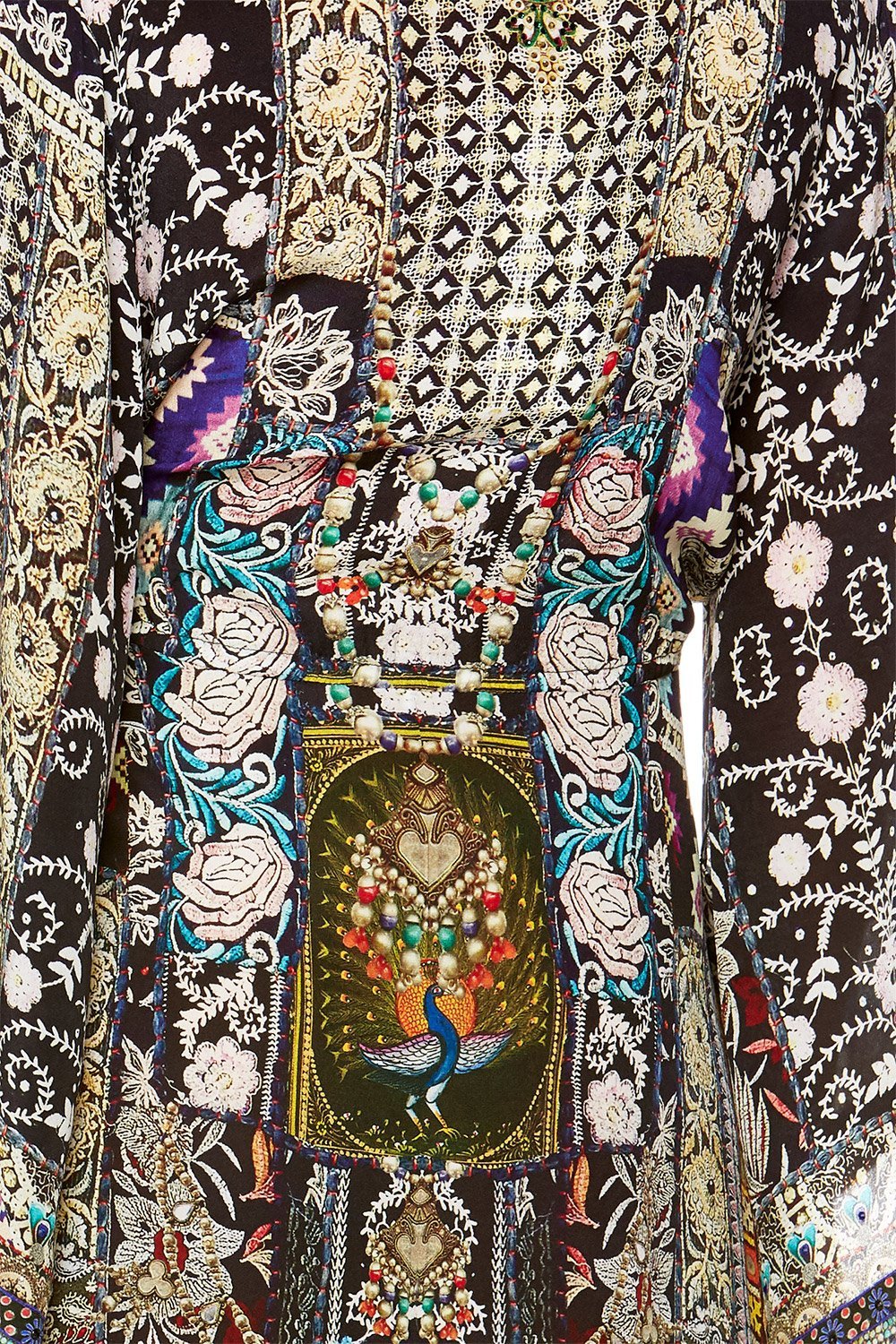 CAMILLA JAGGIS KINGDOM KIMONO WRAP DRESS