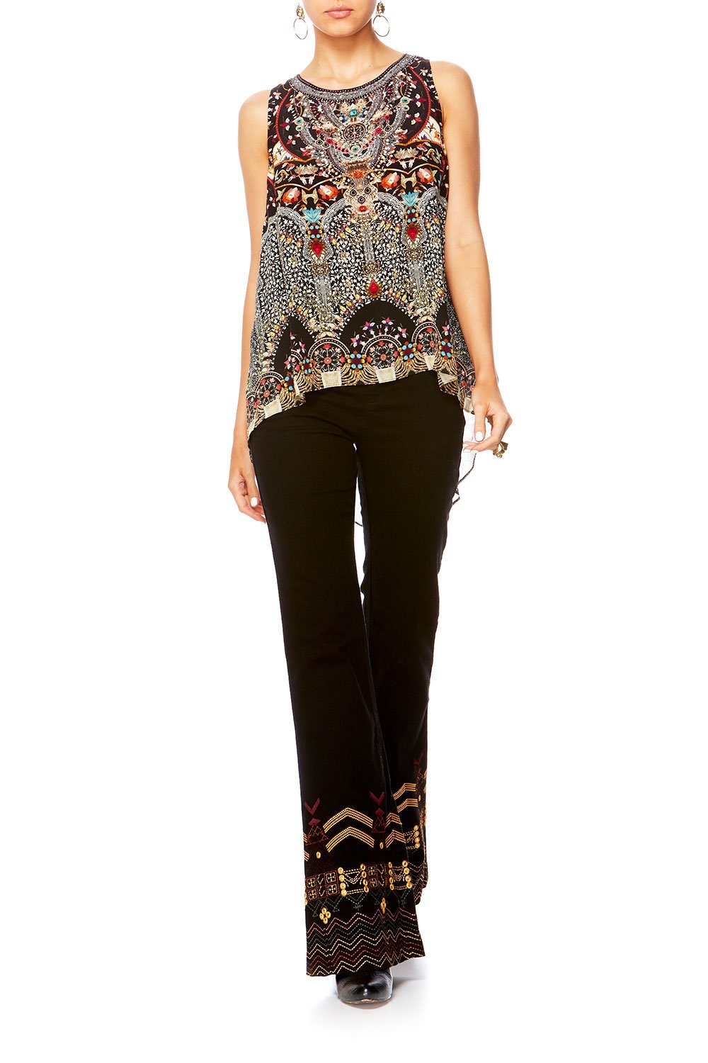 THE PATH HIGH WAISTED FLARED JEAN