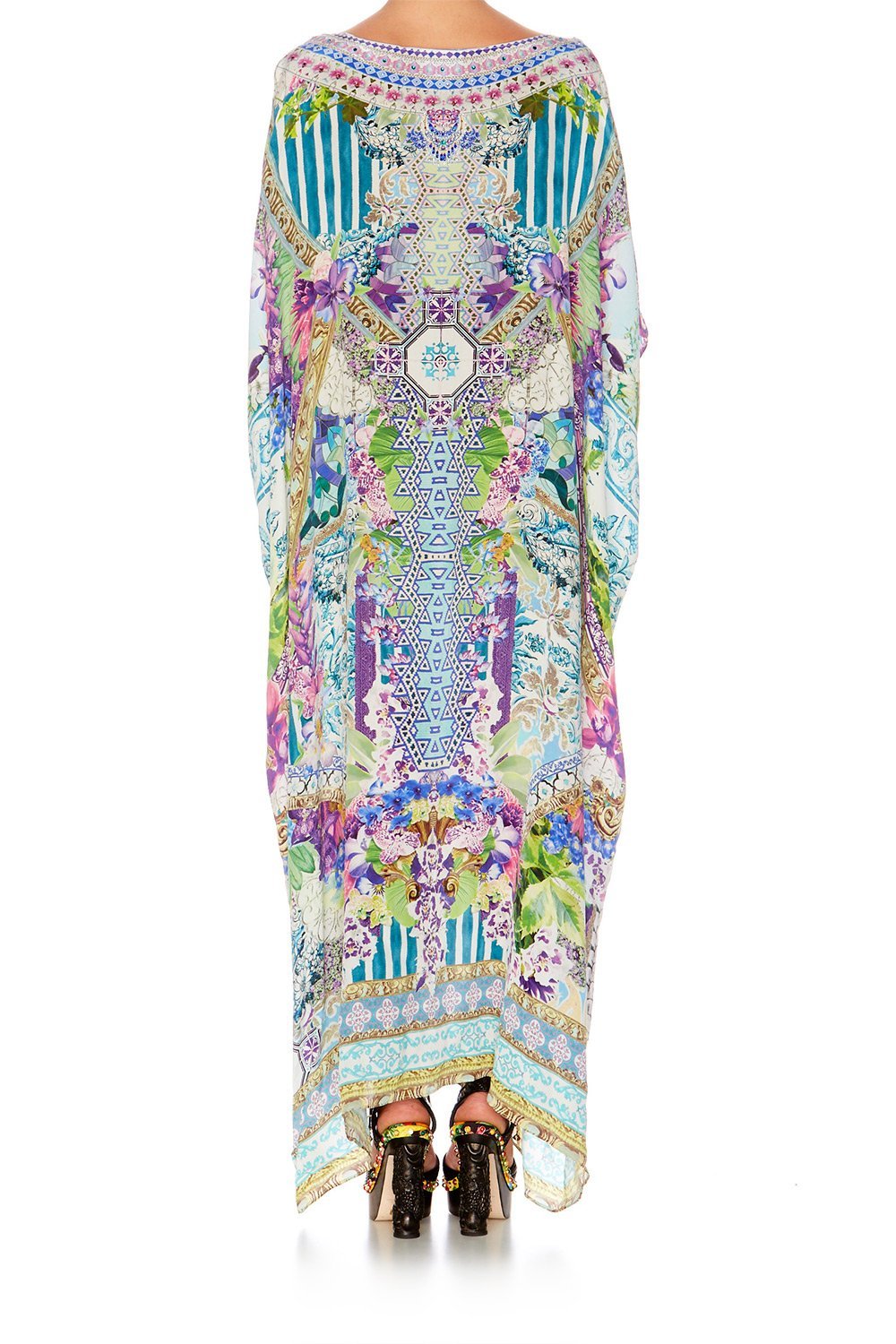 SALVADOR FIELDS FOREVER ROUND NECK KAFTAN