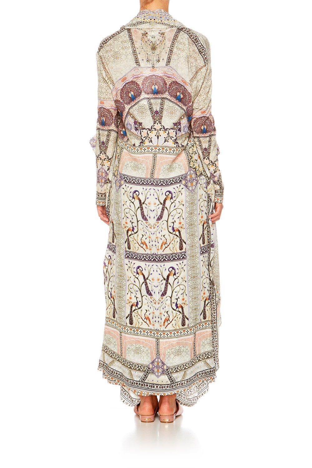 MAMA BAKSHI LONG CASUAL JACKET W POCKETS