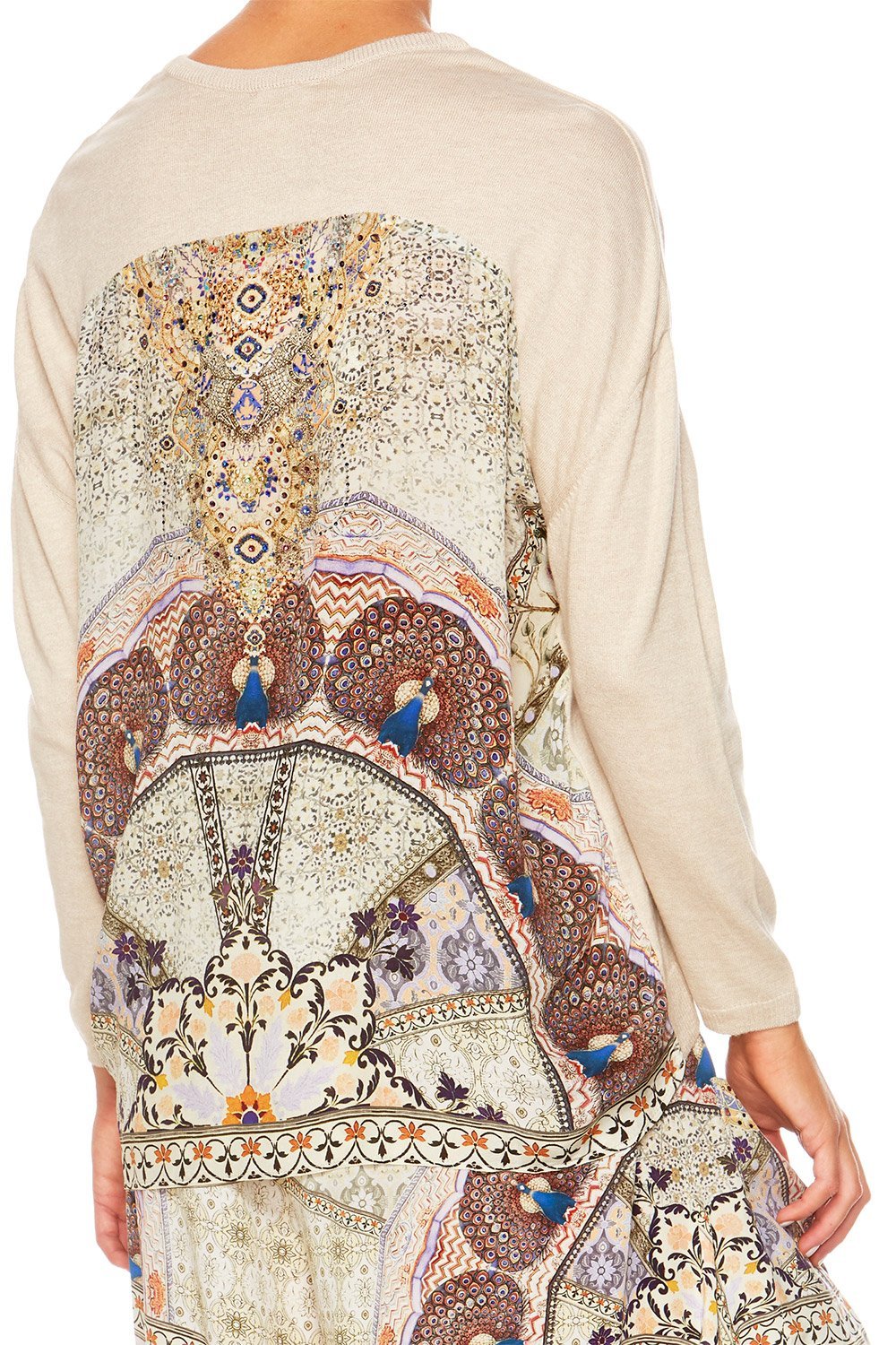 MAMA BAKSHI JUMPER W CONTRAST BACK