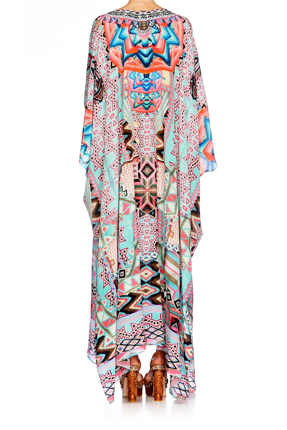 MOCHILLA CHILLER SLIT FRONT & SLEEVE KAFTAN