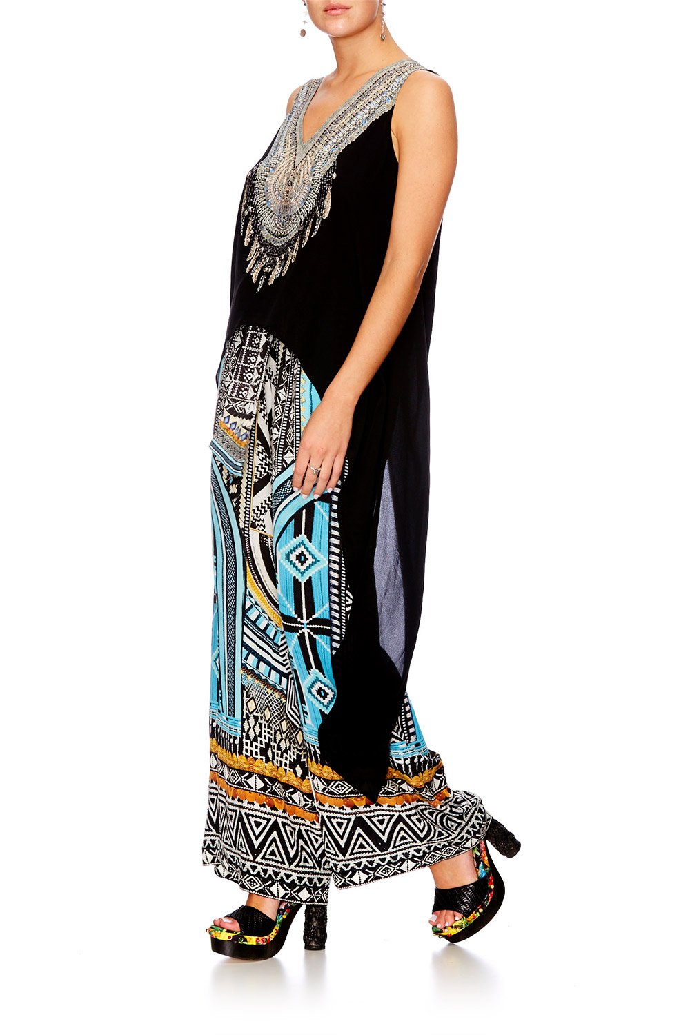 RUNAWAY READY LOUNGE TROUSER W TIE WAIST