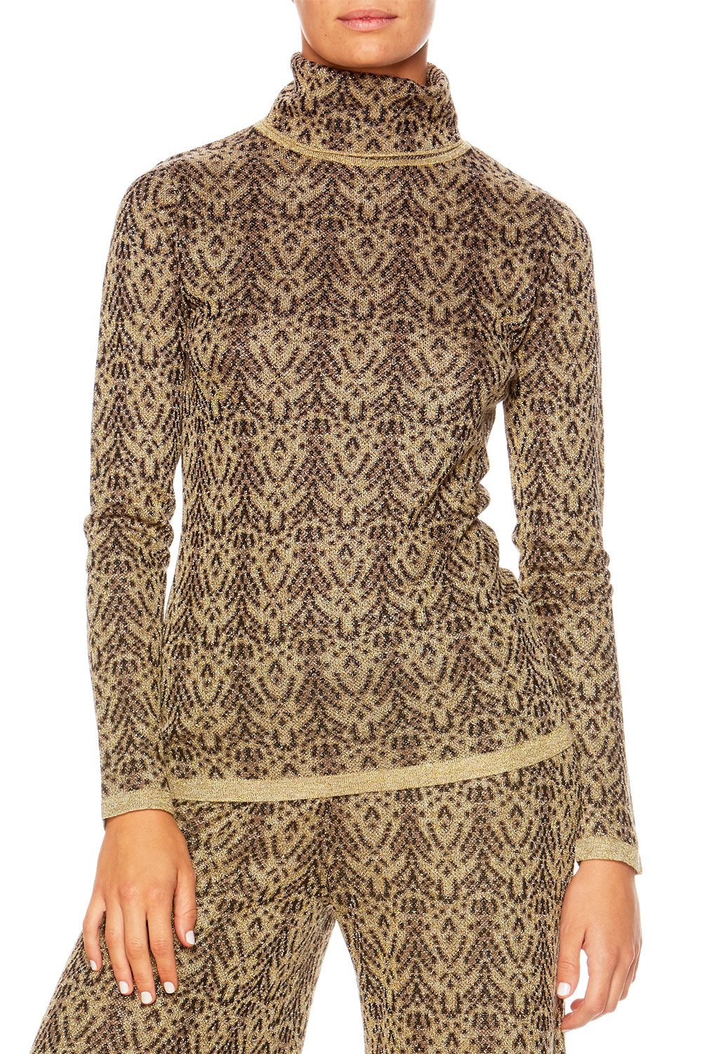 THE GYPSY LOUNGE KNITTED LONG SLEEVE SKIVVY