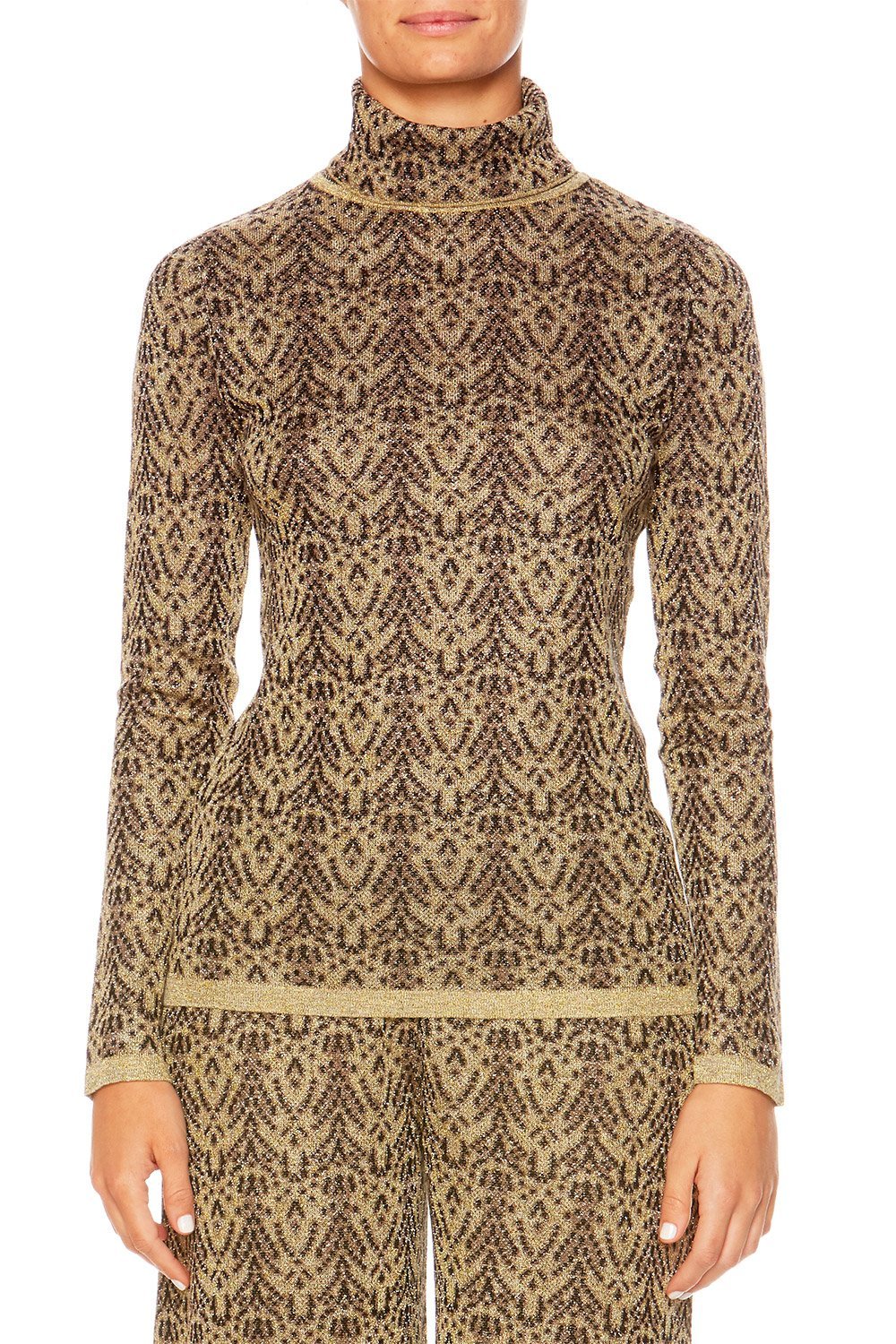 THE GYPSY LOUNGE KNITTED LONG SLEEVE SKIVVY