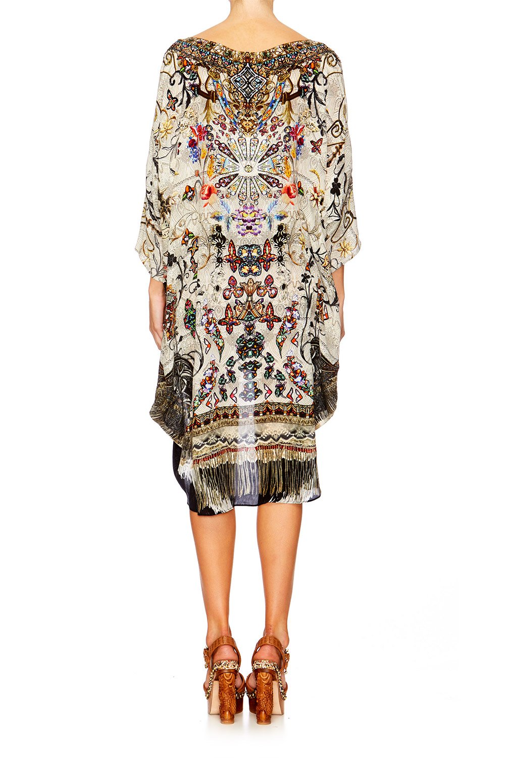 RAISE YOUR GLASS SCOOP BACK HEM DRESS