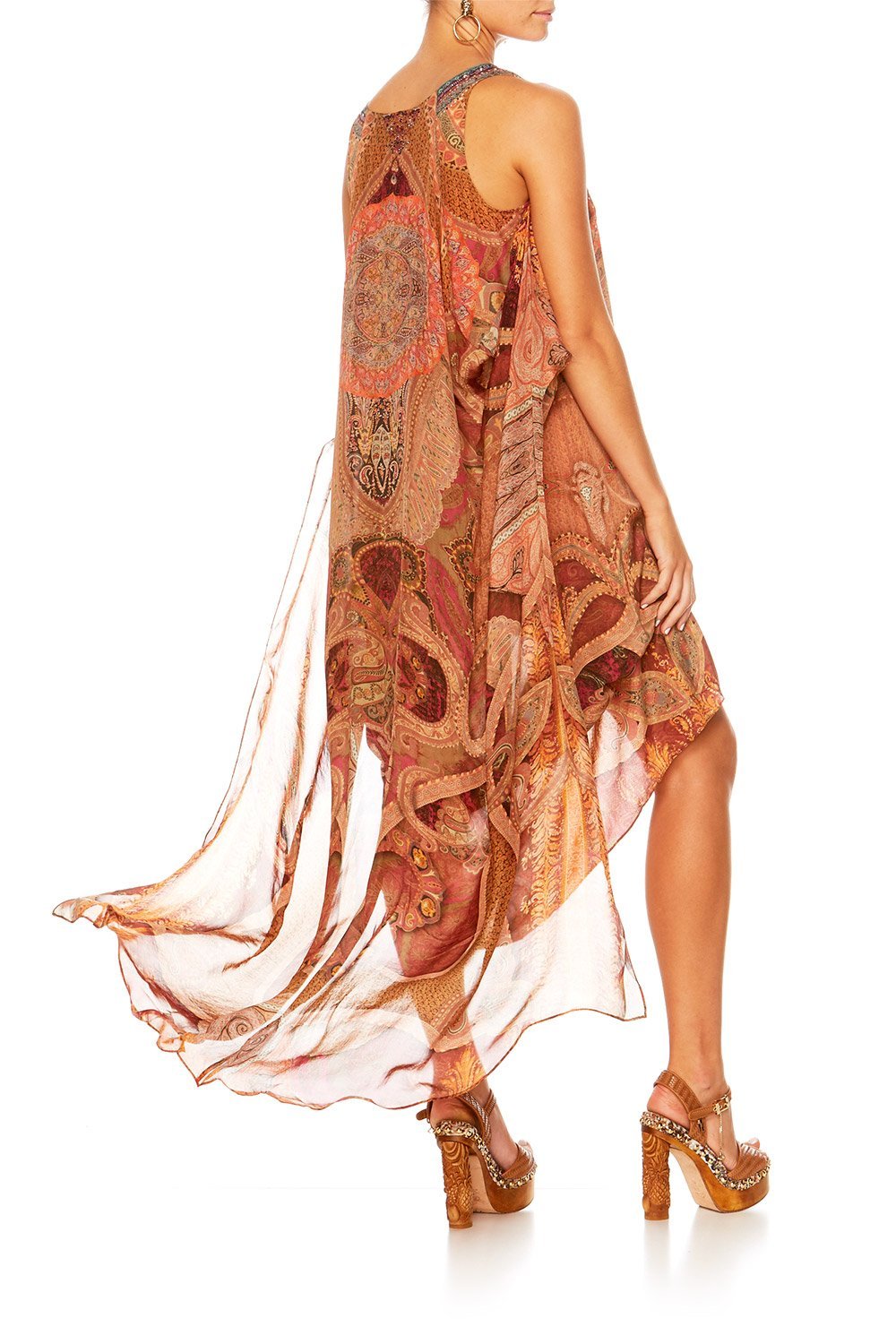 FAMILY GATHERING TIE FRONT DRESS MULTI WEAR