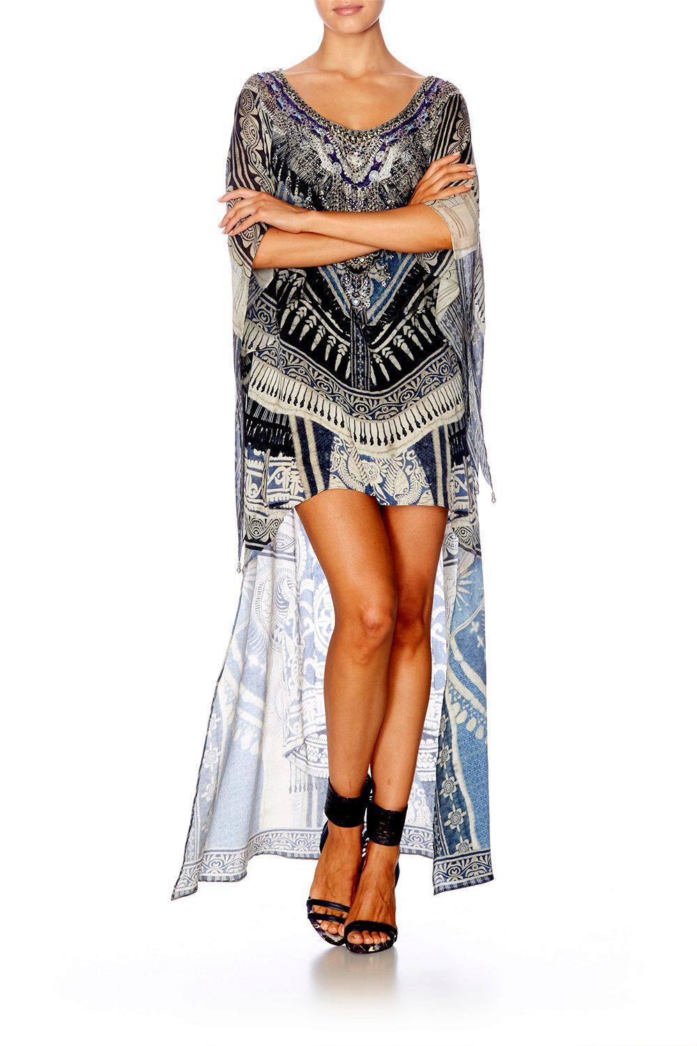 TALES OF BATIK DOUBLE LAYER SHORT KAFTAN