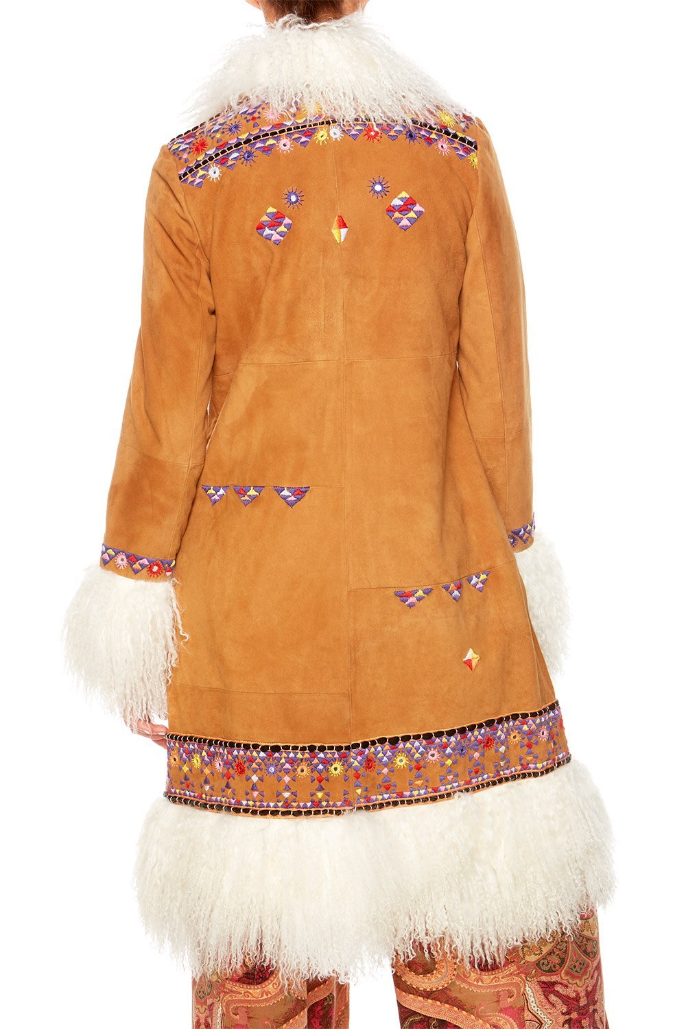 FAMILY GATHERING SHEARLING COAT