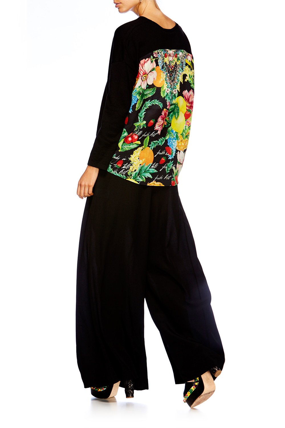 CALL ME CARMEN CREW NECK JUMPER