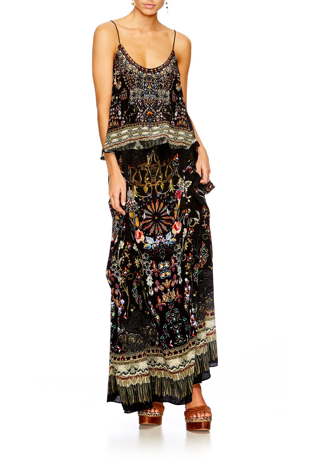 DANCING IN THE DARK DOUBLE LAYER CAMI TOP