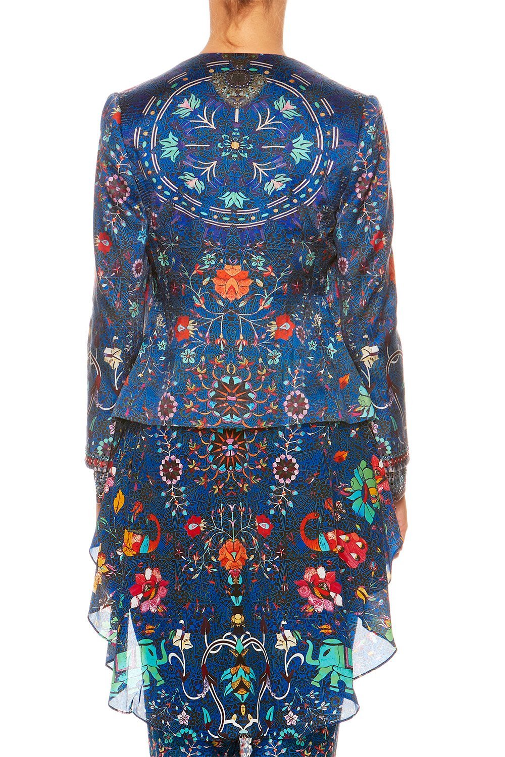 KINDNESS KALEIDOSCOPE DETACHABLE LAYERED JACKET