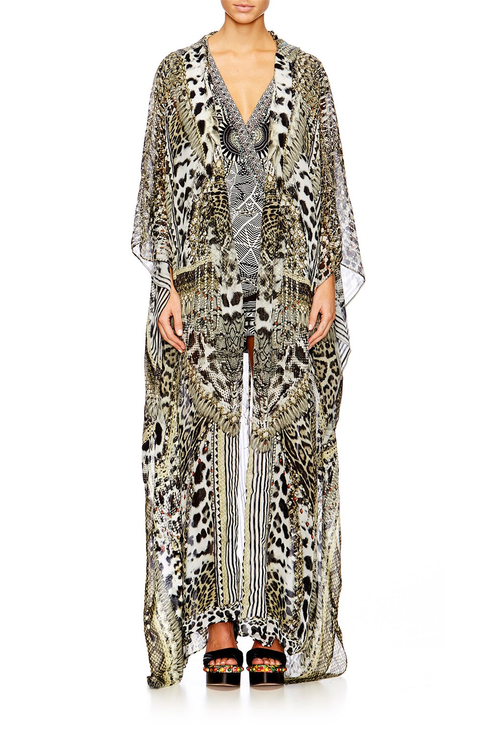 ANIMAL INSTINCT OVERSISED ROBE