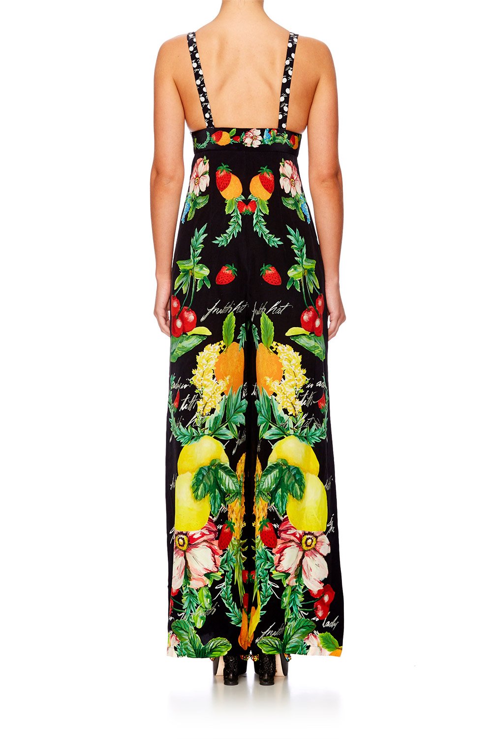 CALL ME CARMEN BUTTON DOWN TAILORED JUMPSUIT