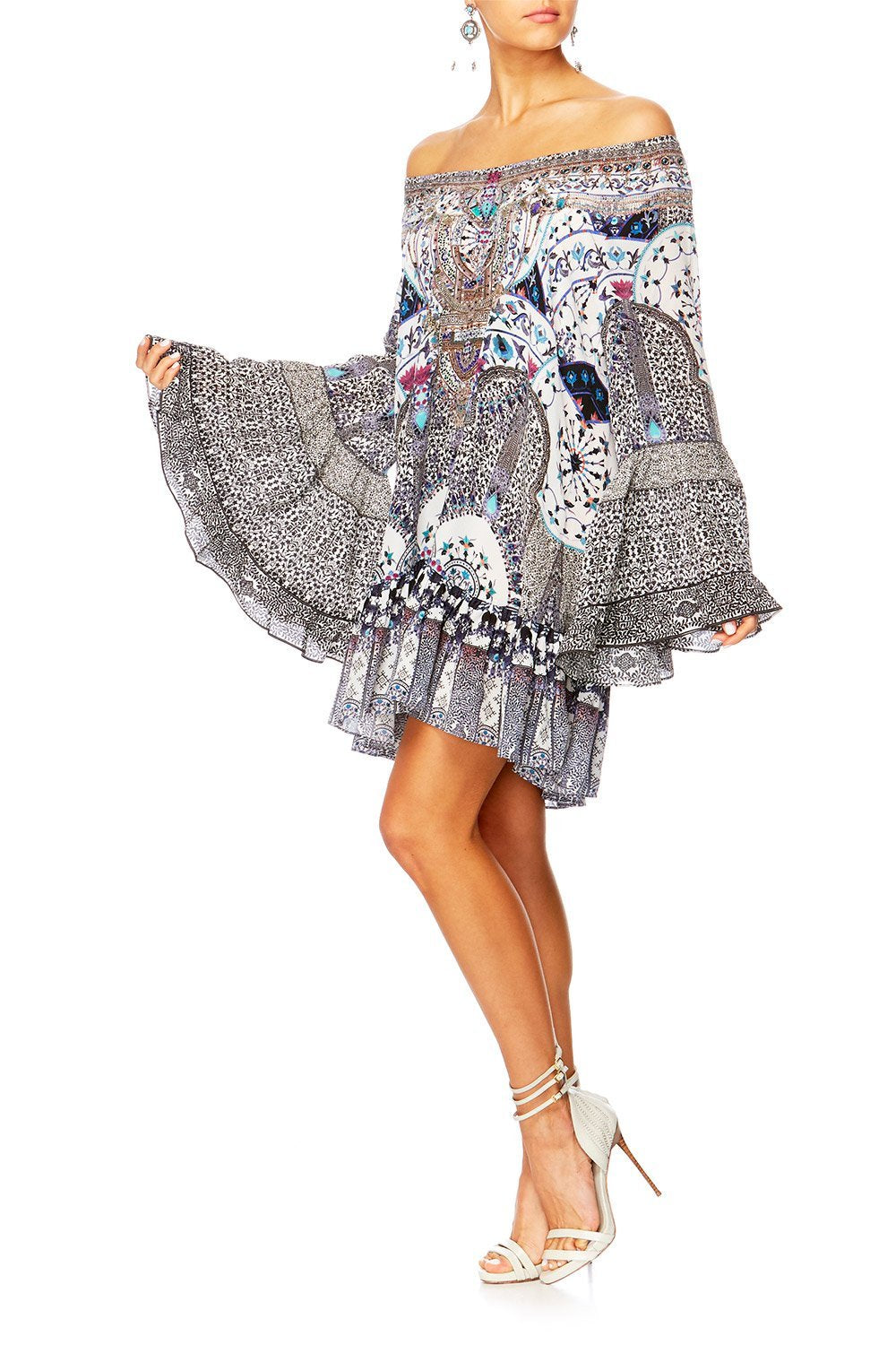 IN THE CONSTELLATIONS A LINE FRILL DRESS