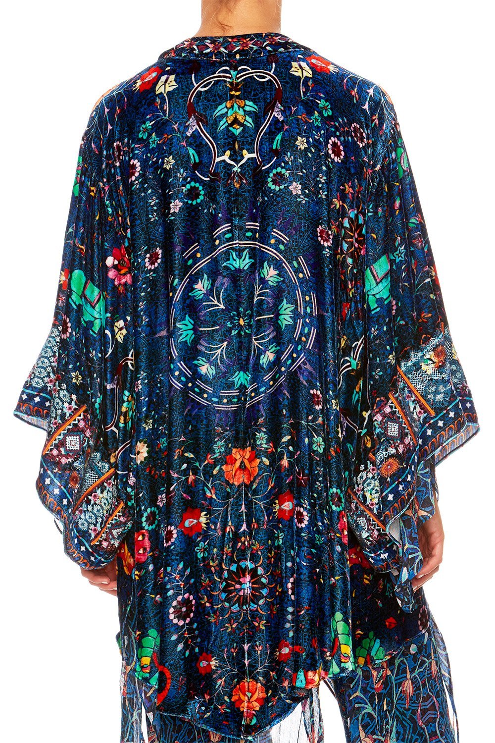 KINDNESS KALEIDOSCOPE KIMONO W LONG UNDERLAY