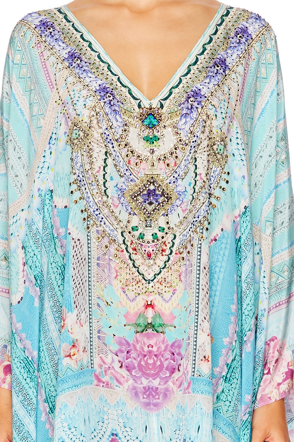 GARDEN STATE SPLIT SHOULDER SHORT KAFTAN