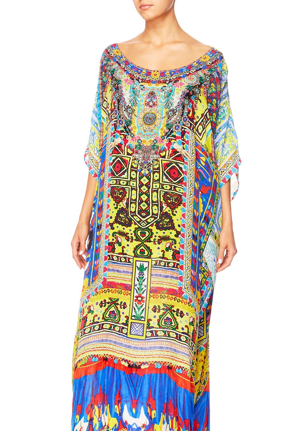 INSIDE MY MIND ROUND NECK KAFTAN