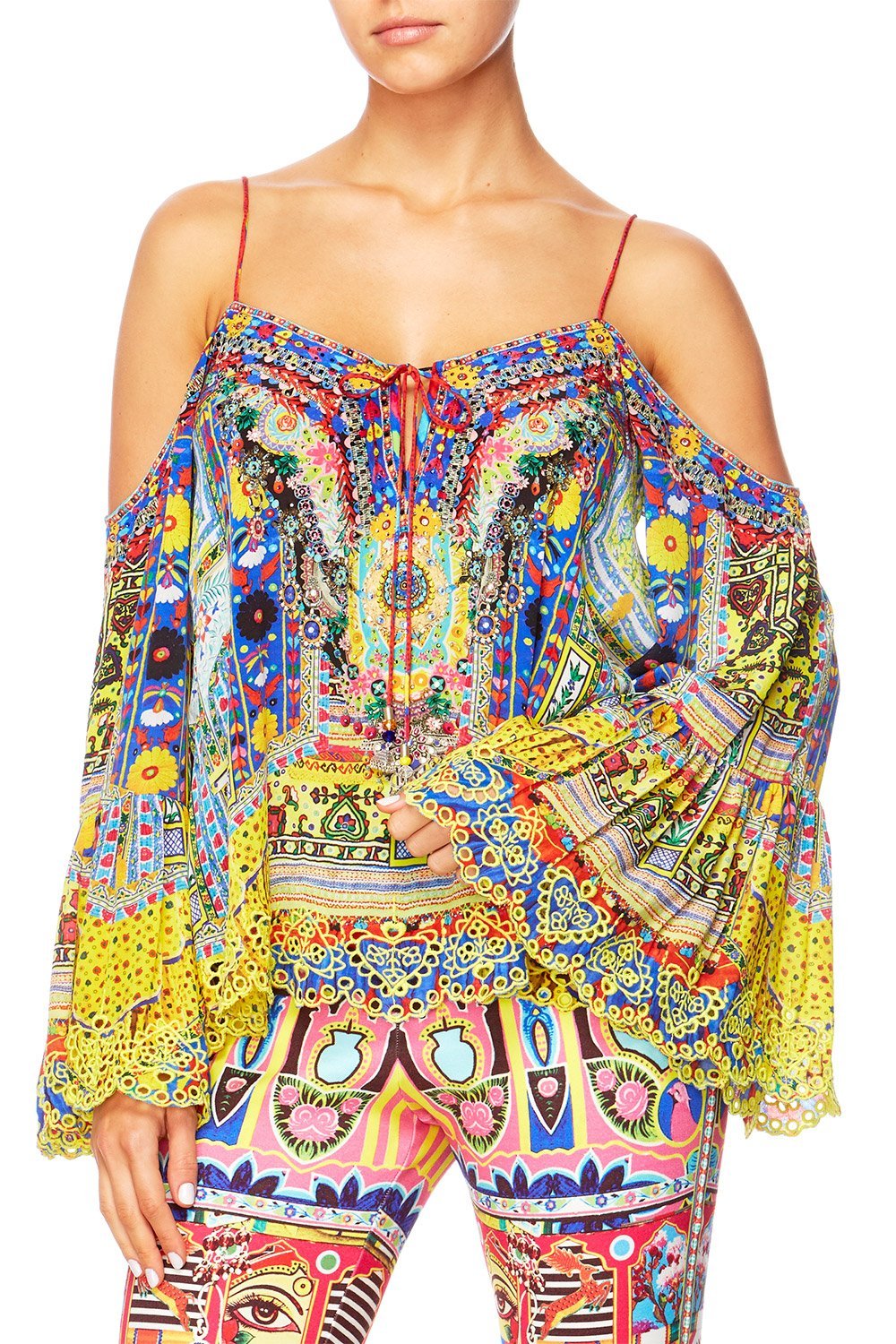 INSIDE MY MIND DROP SHOULDER TOP