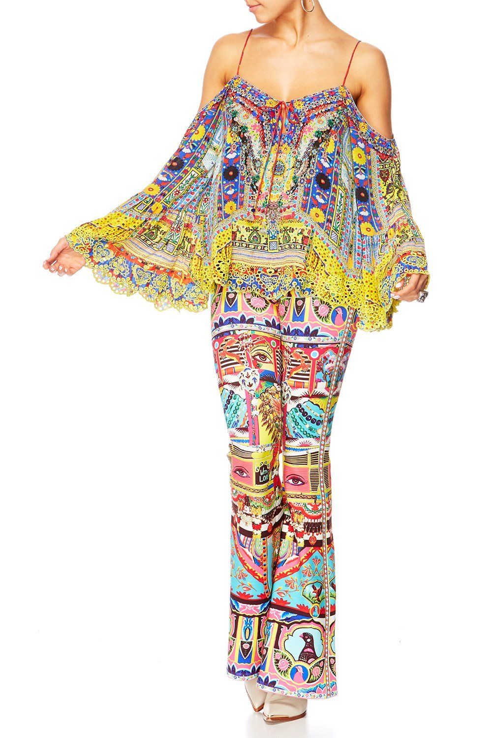 INSIDE MY MIND DROP SHOULDER TOP