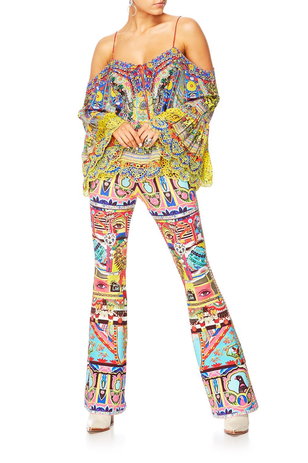 INSIDE MY MIND DROP SHOULDER TOP