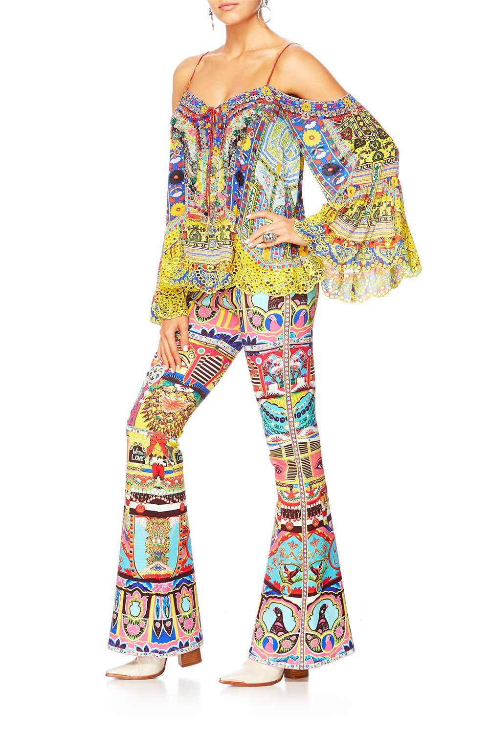 INSIDE MY MIND DROP SHOULDER TOP