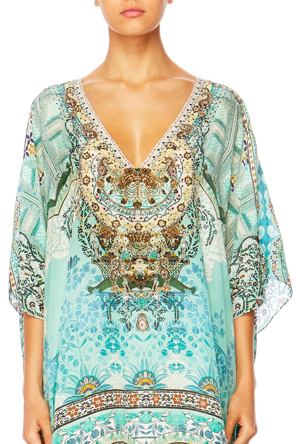 THE SPIRIT WITHIN V-NECK KAFTAN
