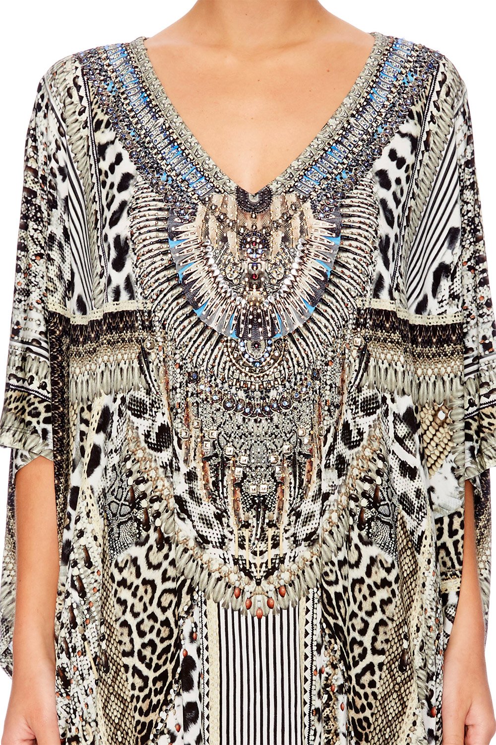 ANIMAL INSTINCT BAT SLEEVE DRESS