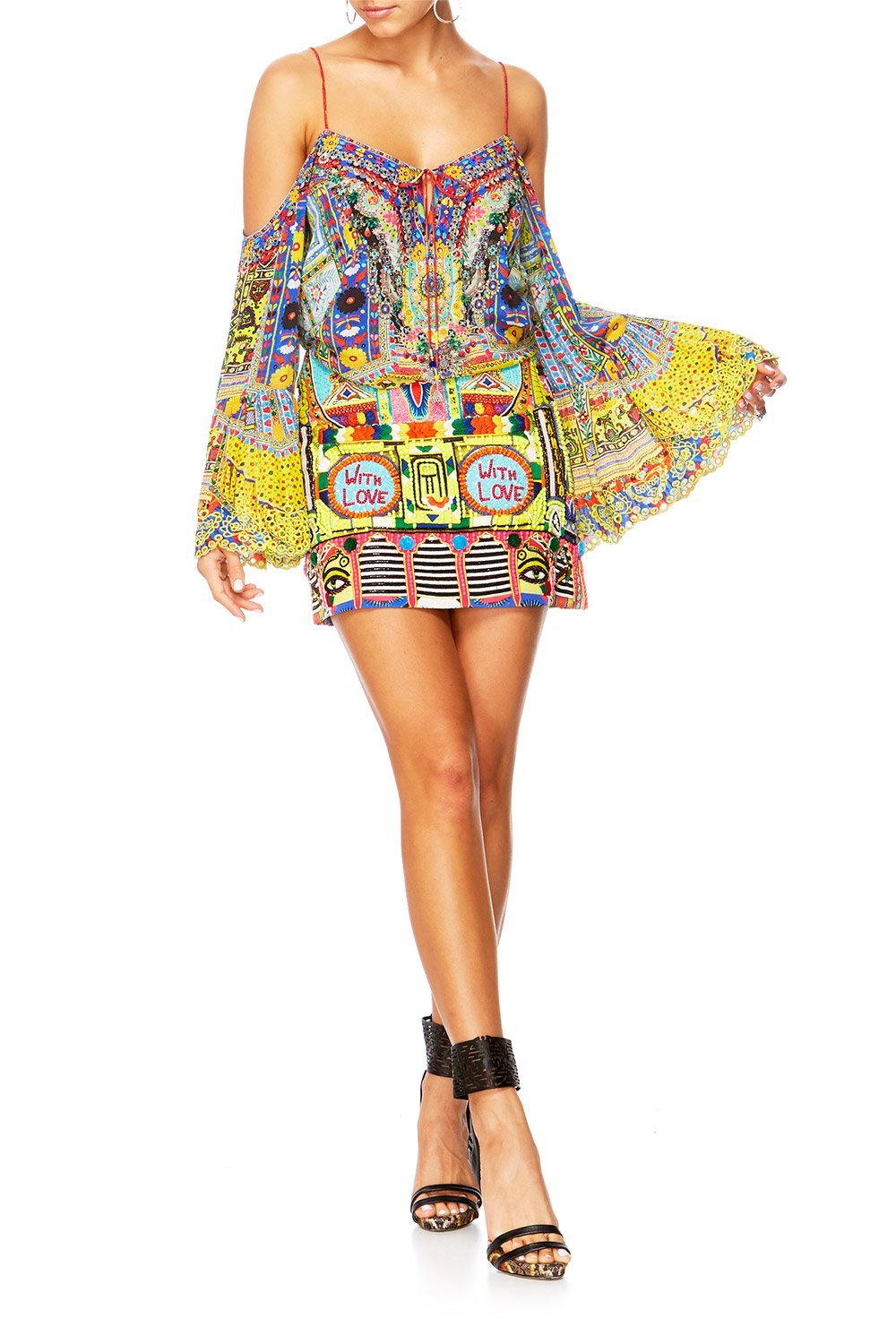 INSIDE MY MIND DROP SHOULDER TOP