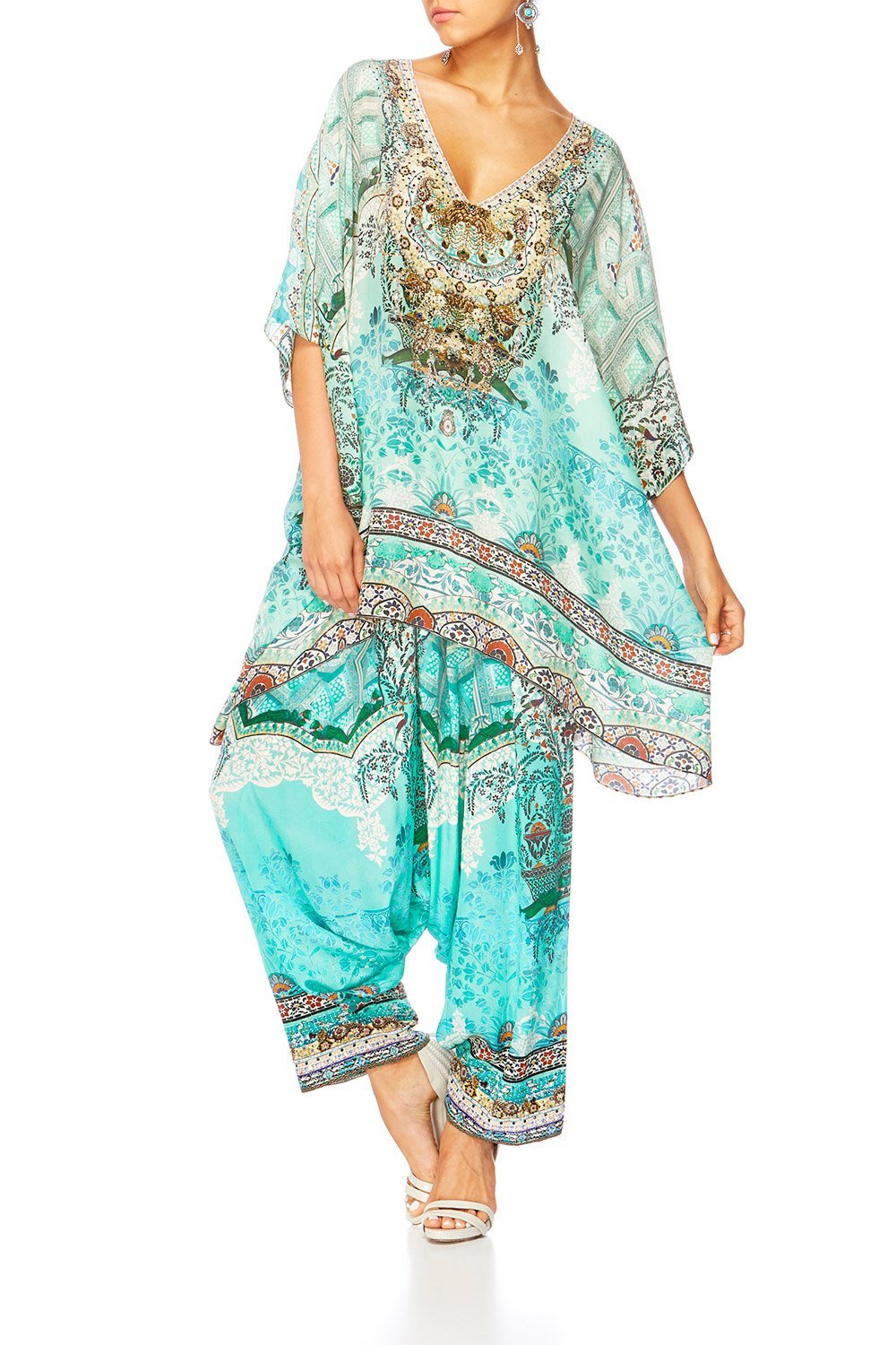 THE SPIRIT WITHIN V-NECK KAFTAN