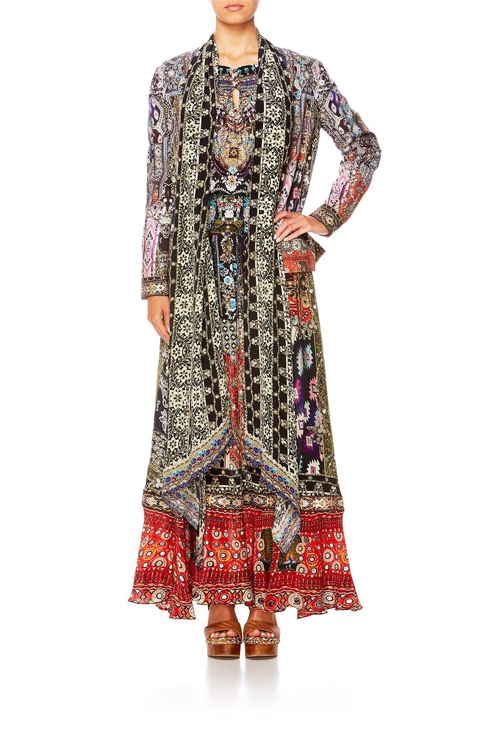 CAMILLA JAGGIS KINGDOM JACKET W REMOVABLE COLLAR