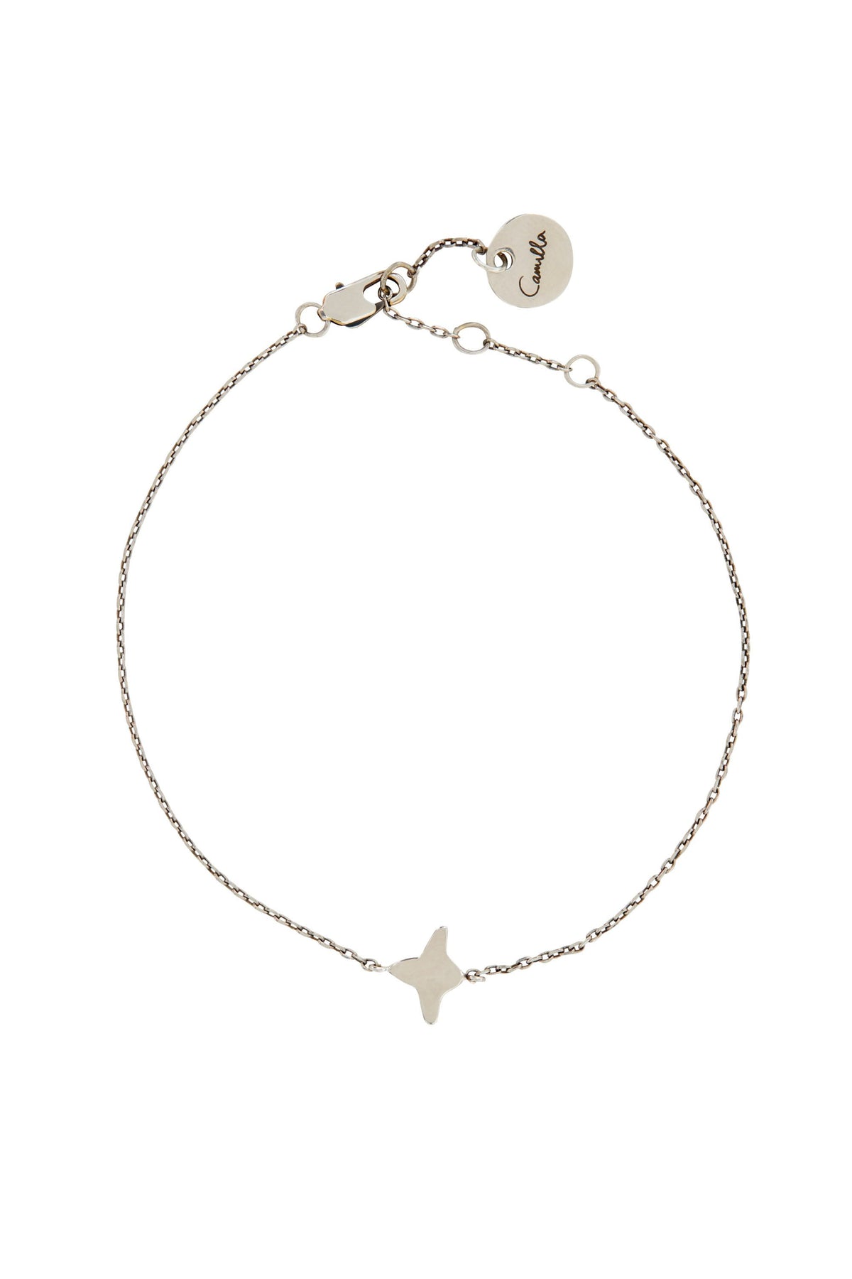 SILVER PLATED FINE CHAIN BRACELET