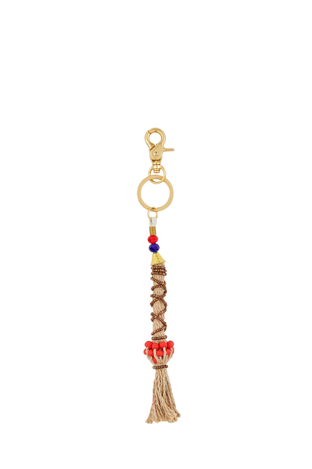 SPELL BOUND TASSEL KEY RING