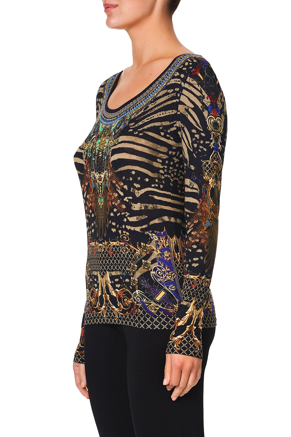 LONG SLEEVE FITTED TOP THE NIGHT WE MET