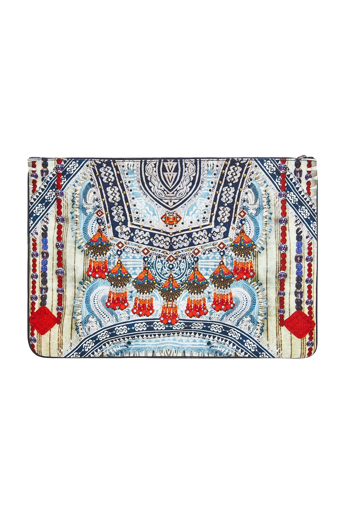 TEACHERS PET LARGE CANVAS CLUTCH