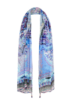 THREADS OF COSMOS LONG SCARF